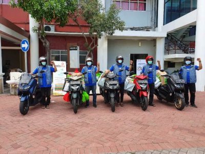 Yamaha Jatim Dukung Kegiatan Paket Isolasi Bersama Universitas Muhammadiyah Surabaya