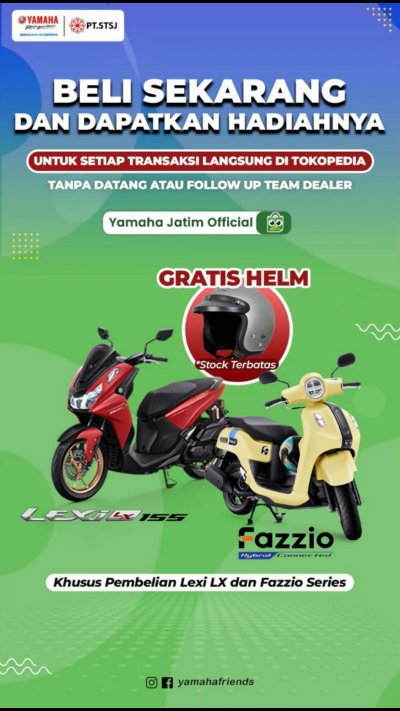 Yamaha STSJ : PEMBELIAN MELALUI TOKOPEDIA, DAPATKAN DISKON SPESIAL &amp; HADIAH MENARIK