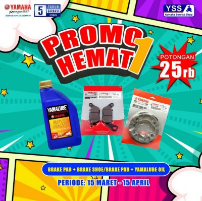 NIKMATI PROMO HEMAT SERVICE DI BENGKEL RESMI YAMAHA