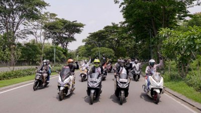 MPM Honda Jatim : BAHAS AGENDA TAHUNAN, GELAR SARASEHAN ONLINE HONDA COMMUNITY JATIM, BIKERS ENTERPRENEUR BANGKIT PASCA PANDEMI