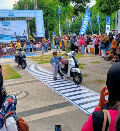 YAMAHA STSJ HADIRKAN CLASSY YAMAHA MOTOR SHOW DI SUMBAWA, NTB