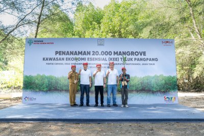 Peringati Hari Lingkungan Hidup Sedunia, Yayasan AHM dan MPM Honda Jatim Tanam Puluhan Ribu Mangrove di Banyuwangi