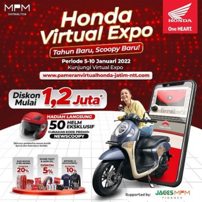 Honda Jatim : PAMERAN VIRTUAL 2022 TAWARKAN PROGRAM PROMO MENARIK