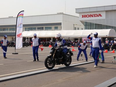 Instruktur Safety Riding MPM Honda Juara di Asia-Oceania Honda Safety Instructor Competition 2024