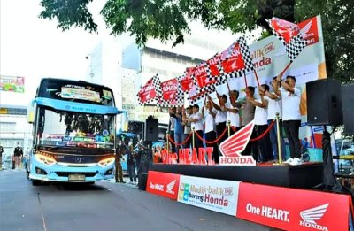 Sambut Hari Raya, AHM Antarkan 2.009 Konsumen Ikuti Mudik Balik Bareng Honda 2023