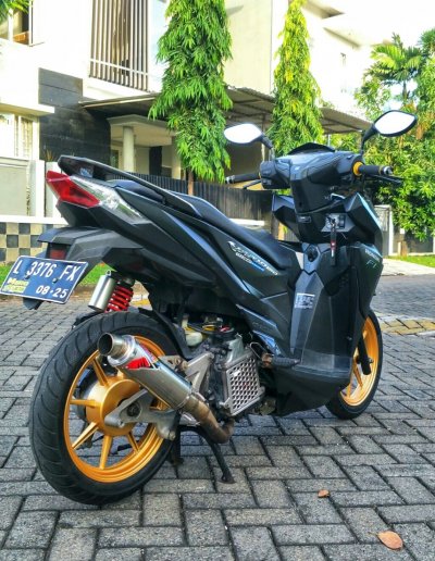 All New Honda Vario 150, Surabaya : MODIFIKASI SPESIAL BUAT RIDER TAMBUN, TEMBUS 155 KM/JAM