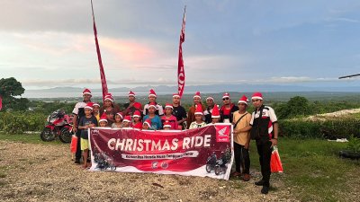 Honda Community NTT Berbagi Kebahagiaan di Hari Natal