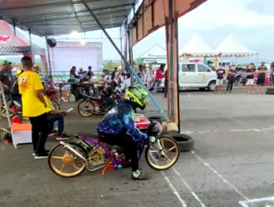 Grand Final IDW Openchampionship 2021, Jogja. Disambut antusias rider drag bike dari penjuru Jawa.