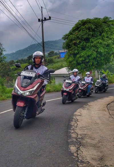 Rasakan Sensasi Serba Terkoneksi di Perjalanan, MPM Honda Gelar New Honda PCX160 Media Exploration