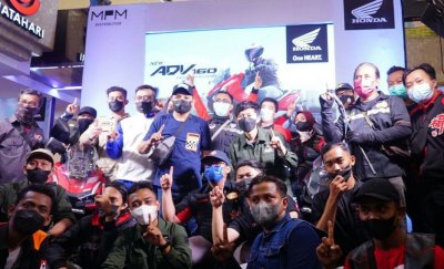 MPM Honda Jatim : 50 KOMUNITAS HONDA SAMBUT KEHADIRAN NEW HONDA ADV 160