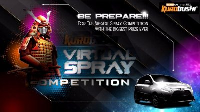 Virtual Spray Competition 2022 : KIPRAH SAMURAI KUROBUSHI GAIRAHKAN DUNIA MODIFIKASI USAI PANDEMI