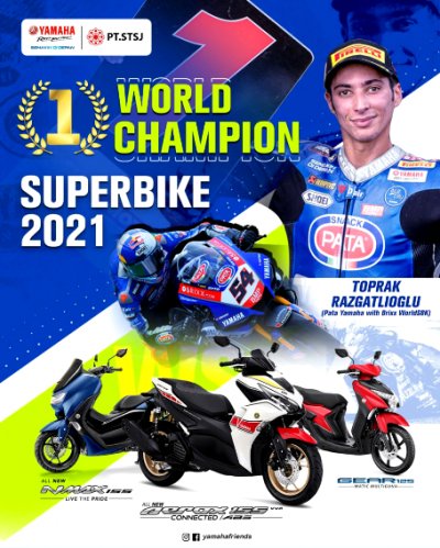 Toprak Razgatlioglu Berhasil Meraih Gelar Juara Dunia WSBK 2021