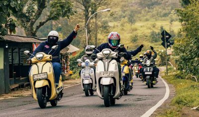 Fazzio &amp; Grand Filano Hybrid Taklukkan Tanjakan Bromo, Buktikan Classy Yamaha Bukan Sekadar Gaya