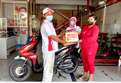 *Ini Pemenang Grand Prize Program Brompit Bombastis, Booking Servis Berhadiah 2 Unit Sepeda Motor Honda*