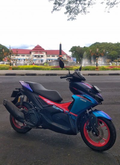 Yamaha Aerox Alpha CyberCity : PENGEREMAN JUARA &amp; PERFORMA CVT ANDALAN DI TANJAKAN