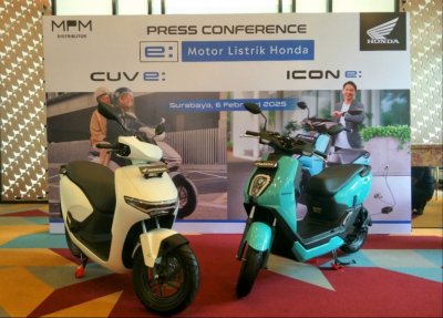Workshop Teknologi &amp; Test Ride Honda CUV e: &amp; ICON e: INI FITUR &amp; TEKNOLOGI TERBARU MOTOR LISTRIK PALING AMAN