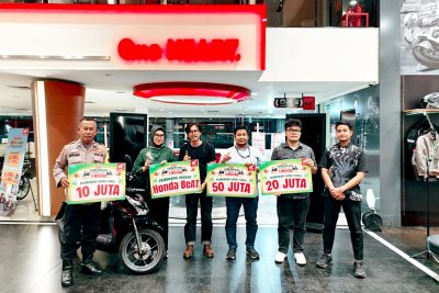 Resmi Diumumkan ! Pemenang Program THR Honda Total Rp. 1 Miliar