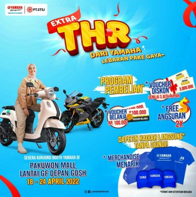 Yamaha STSJ : HADIR DI PAKUWON MALL SURABAYA, BAGI EXTRA THR