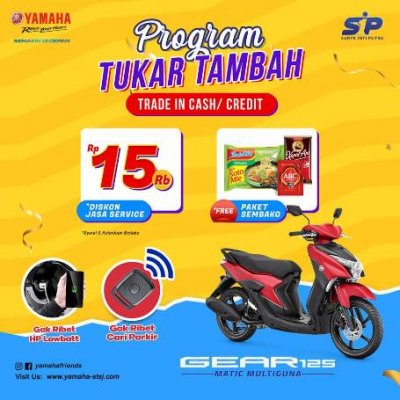 YAMAHA JATIM BISA GANTI MOTOR LAMA KONSUMEN DENGAN YANG BARU