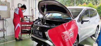 Uji emisi mitsubishi selain gratis dapat sertifikat.