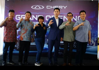 GRAND OPENING DEALER CHERY CIBUBUR, PERKUAT JARINGAN PENJUALAN TIGGO FAMILY JABODETABEK