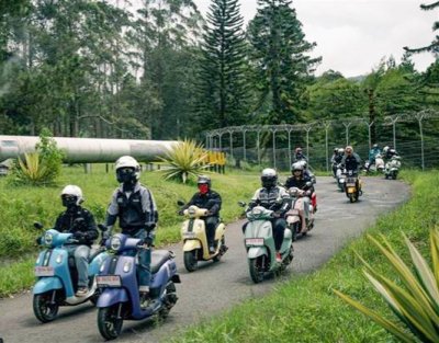 Worry ! Healing ke Swiss van Java Jadi Semakin Syahdu Bareng Warna Terbaru Classy Yamaha