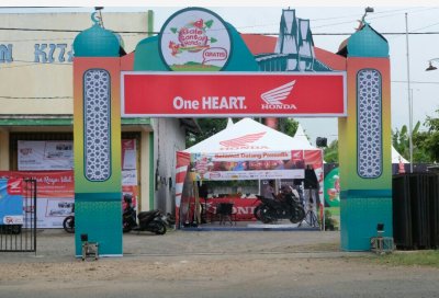 Bale Santai Honda, Jatim : STRATEGIS &amp; FUNGSIONAL, TOTAL DIKUNJUNGI 600 PEMUDIK SELAMA LIBUR LEBARAN