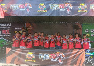 Team 76 MX Harimau Sumatera. Diback up sosok pelaku kawak motocross &amp; siap ukir sejarah baru di 2023.