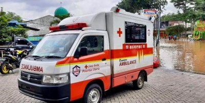 SCRC. Saat mengevakuasi Korban Banjir.