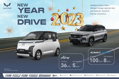 Sambut Awal Tahun, Wuling Adakan Promo Spesial ‘New Year, New Drive 2023’