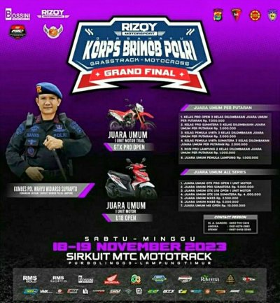 Preview - Grand Final Rizqy Motorsport Korps Brimob Polri GTX MX, Lampung Timur : DIPREDIKSI AKAN BERTEBAR KUDA HITAM, DI SERI PAMUNGKAS !