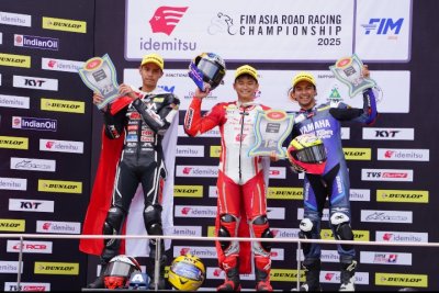 CBR Series Melesat Kencang, Sapu Bersih Podium Pertama di ARRC Sepang