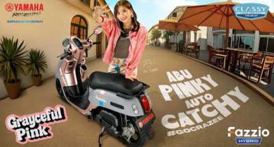 Lets Go Crazee ! Fazzio Hybrid Dorong Kreativitas dan Gaya Gen Z Lewat Warna Baru Eye Catchy &amp; Kece Abis
