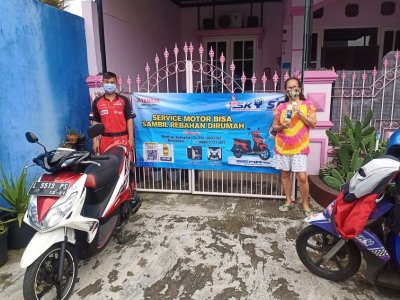 Service Kunjungan Yamaha. Ditangani oleh tekhnisi Yamaha berpengalaman.