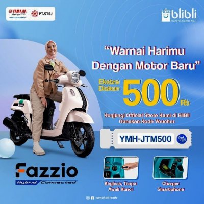 BELI MOTOR YAMAHA ? CUKUP SAMBIL REBAHAN DIRUMAH !