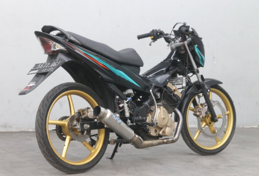 Suzuki Satria F150, Surabaya : PENANTANG HEREX BEBEK JANTAN FUEL INJECTION !