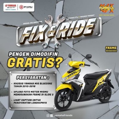 Yamaha STSJ : SIAPA YANG BERUNTUNG DI FIX N RIDE, SEASON KEDUA ?