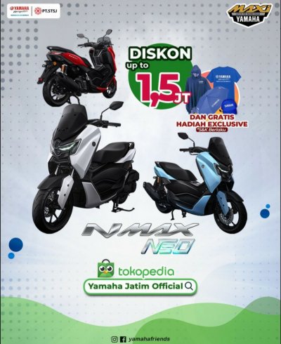 Yamaha STSJ Hadirkan Promo Akhir Bulan di Tokopedia, Diskon Hingga 1,5 Juta dan Hadiah Eksklusif