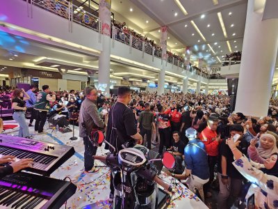 Parade Foto Spektakuler Launching New Honda Stylo 160, MPM Honda Jatim