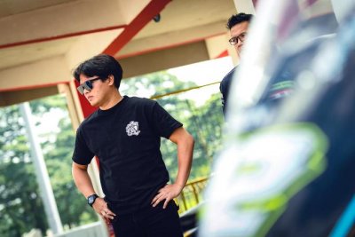 Mevans Sanggramawijaya - Pangeran Nurhikmah Putra Jaya. Terpacu mengembangkan popularitas Kabupaten Pemalang melalui motocross.