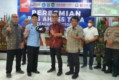 MPM Honda Jatim : RESMIKAN PROGRAM VOKASI BERBASIS TEFA DI SMK MUHAMMADIYAH 2 GENTENG, BANYUWANGI &amp; PERTAMA DI JATIM