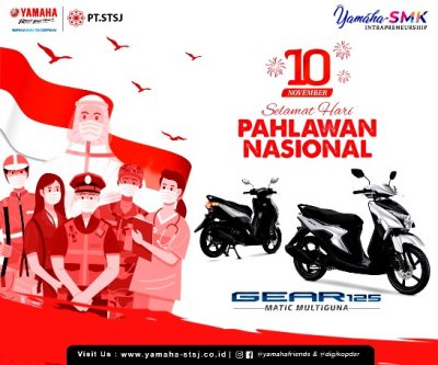 Rayakan Hari Pahlawan Dengan Gear 125 !