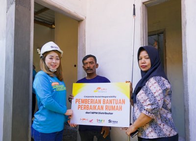 MPM Honda Jatim Bersama Habitat for Humanity Indonesia : EMPLOYEE VOLUNTEERING MEMBANGUN HUNIAN LAYAK UNTUK MASYARAKAT
