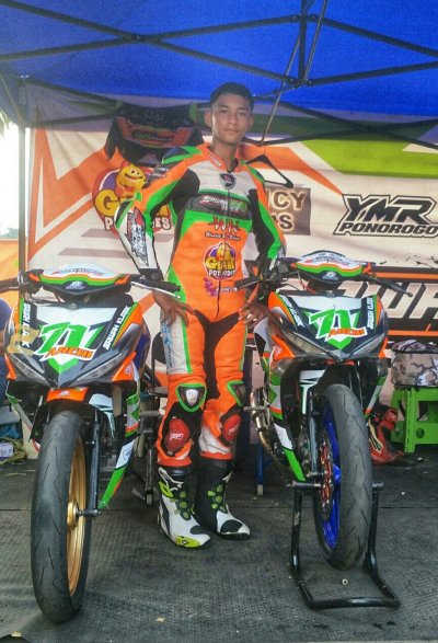 Archie Ramiro - Sawah Klasik Racing Team. Rider belia potensial Regenerasi Ponorogo, intens mengukir karier, persiapan Go Nasional.