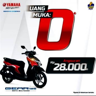 Cukup Rp. 28.000, Bisa Beli Motor Yamaha Kekinian