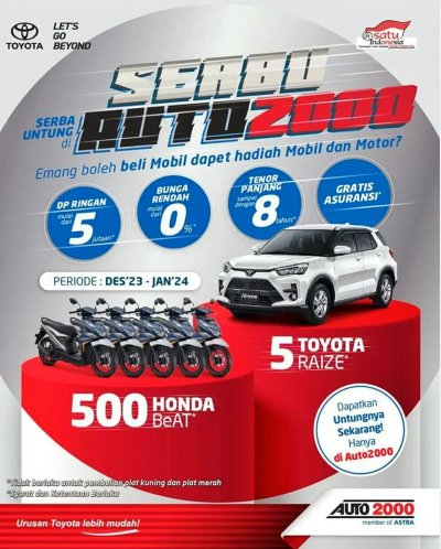 Auto2000 : LAYANAN ONE STOP SERVICE, MENGAWAL  MOBILITAS LOYALIS TOYOTA JAWA TIMUR TANPA BATAS