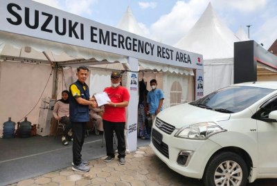 MENINGKAT 56%, LAYANAN BENGKEL SIAGA SUZUKI 2024 DIAPRESIASI  PEMUDIK