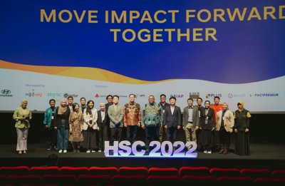 Hyundai Motor Group menyelenggarakan Demo Day dan seremonial penghargaan &#039;Hyundai Startup Challenge 2022&#039; di Jakarta, Indonesia, pada tanggal 25 November 2022.