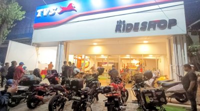 TVS Dealer 3S Rideshop, Surabaya : TAMPIL LEBIH DEKAT, HELAT KOPDAR BERSAMA KOMUNITAS  &amp; LOYALIS TVS