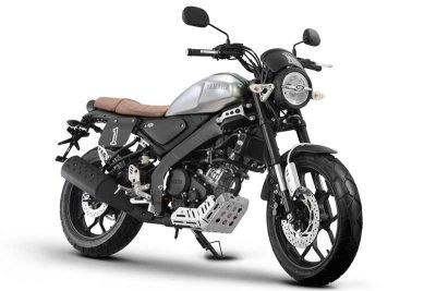 Yamaha All New XSR 155 dengan Aksesoris Tracker